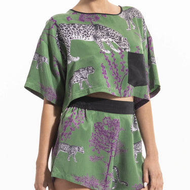 niLuu Women’s Harper Crop Tee Lennon