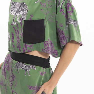 niLuu Women’s Harper Crop Tee Lennon
