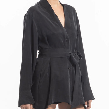 niLuu Women’s Harper Shirt Noir