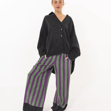 niLuu Women’s Harper Teddy Pants Stripe