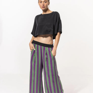 niLuu Women’s Harper Teddy Pants Stripe