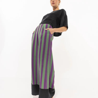 niLuu Women’s Harper Teddy Pants Stripe