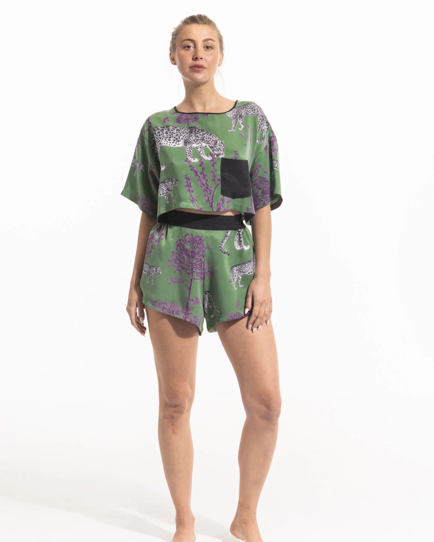 niLuu Women’s Harper Teddy Shorts Lennon