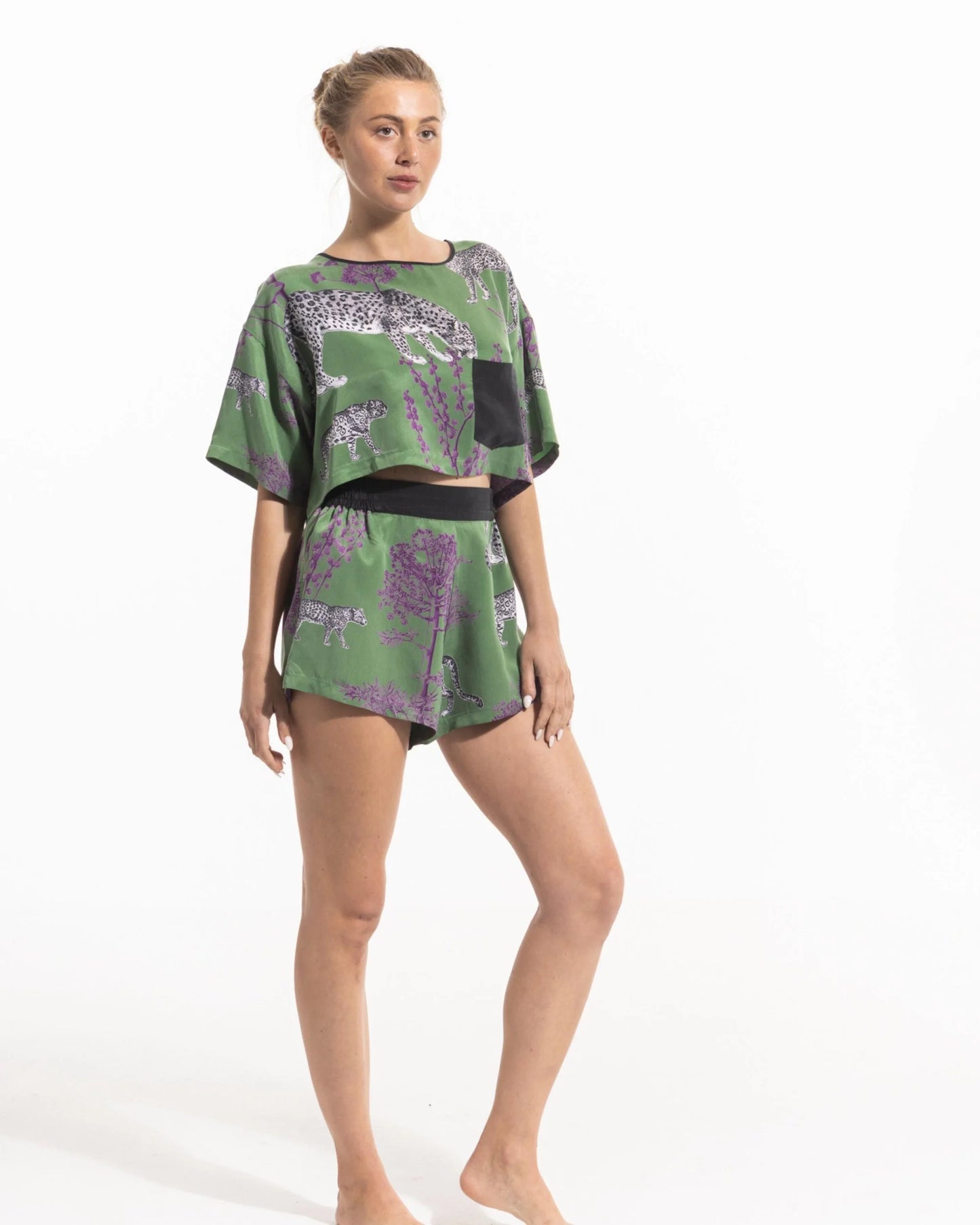 niLuu Women’s Harper Teddy Shorts Lennon