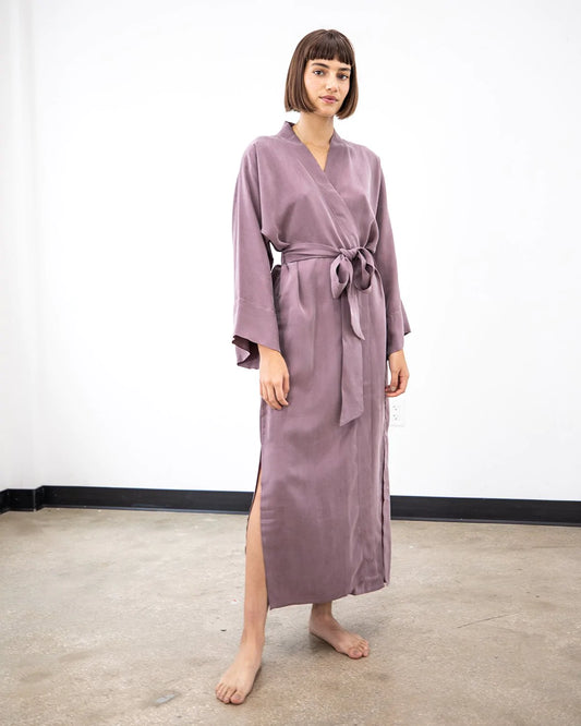 niLuu Women's Kimono Robe Blush