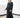 niLuu Women's Kimono Robe Noir