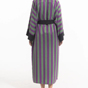 niLuu Women’s Kimono Robe Stripe