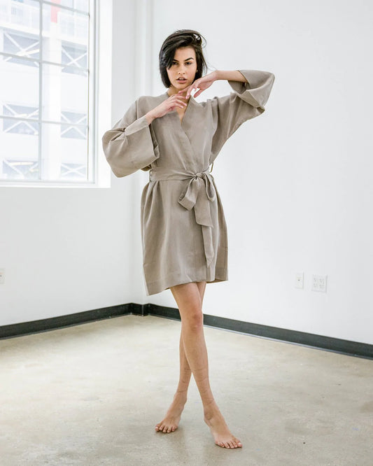 niLuu Women’s Mini Kimono Sand