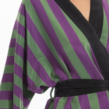 niLuu Women’s Mini Kimono Stripe