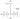 Wythe Glass Chandelier 6-Light Medium | Modern Lighting