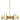 Wythe LED chandelier in foyer, adjustable stem height, modern entryway lightingComfort, brass finish with glass accent