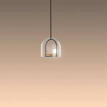 Contemporary Artemide Yanzi hanging ceiling light with 3000K LED for bedroom and dining spaces
