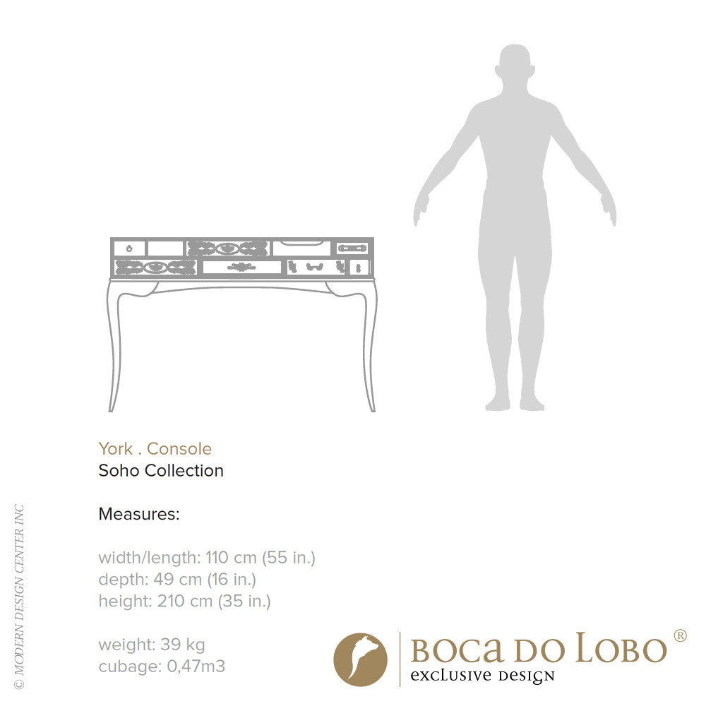 Boca do Lobo York Console Soho Collection | Boca do Lobo | LoftModern