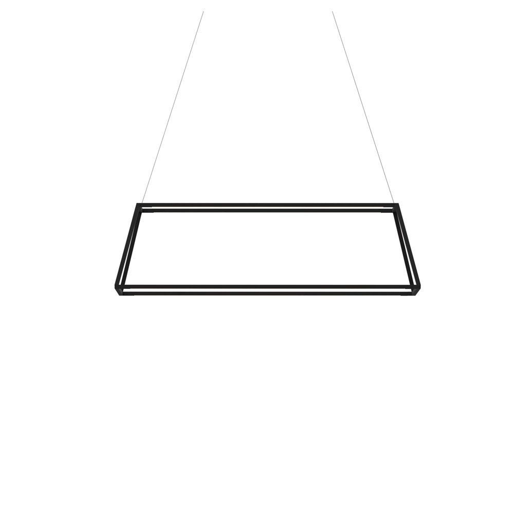 Koncept Z-Bar Rise Rectangle LED Pendant Light