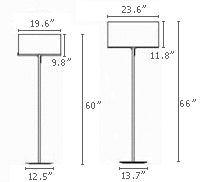 Aitana Floor Lamp 50 Small by Carpyen - LoftModern