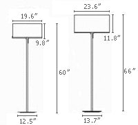 0" Large Aitana Floor Lamp by Carpyen  | Trendy Floor Lamps