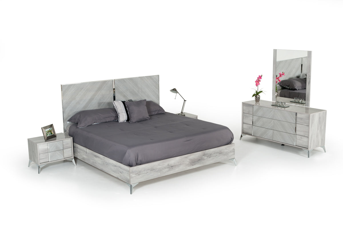 VIG Furniture Nova Domus Alexa Italian Grey Dresser