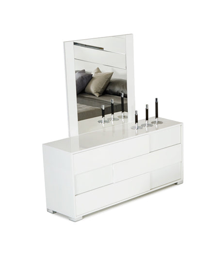 VIG Furniture Modrest Ancona Italian White Mirror