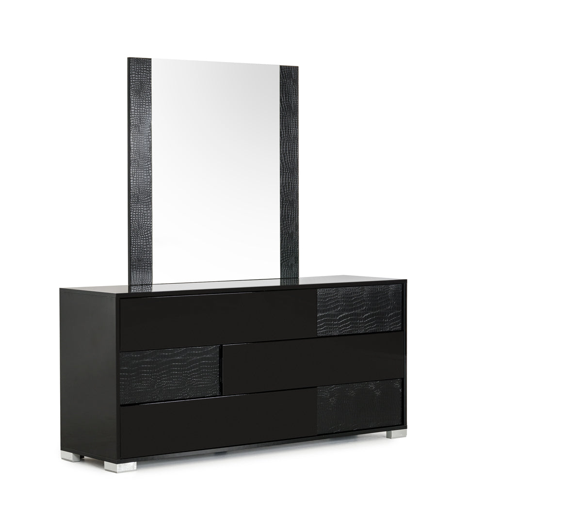 VIG Furniture Modrest Ancona Italian Black Dresser