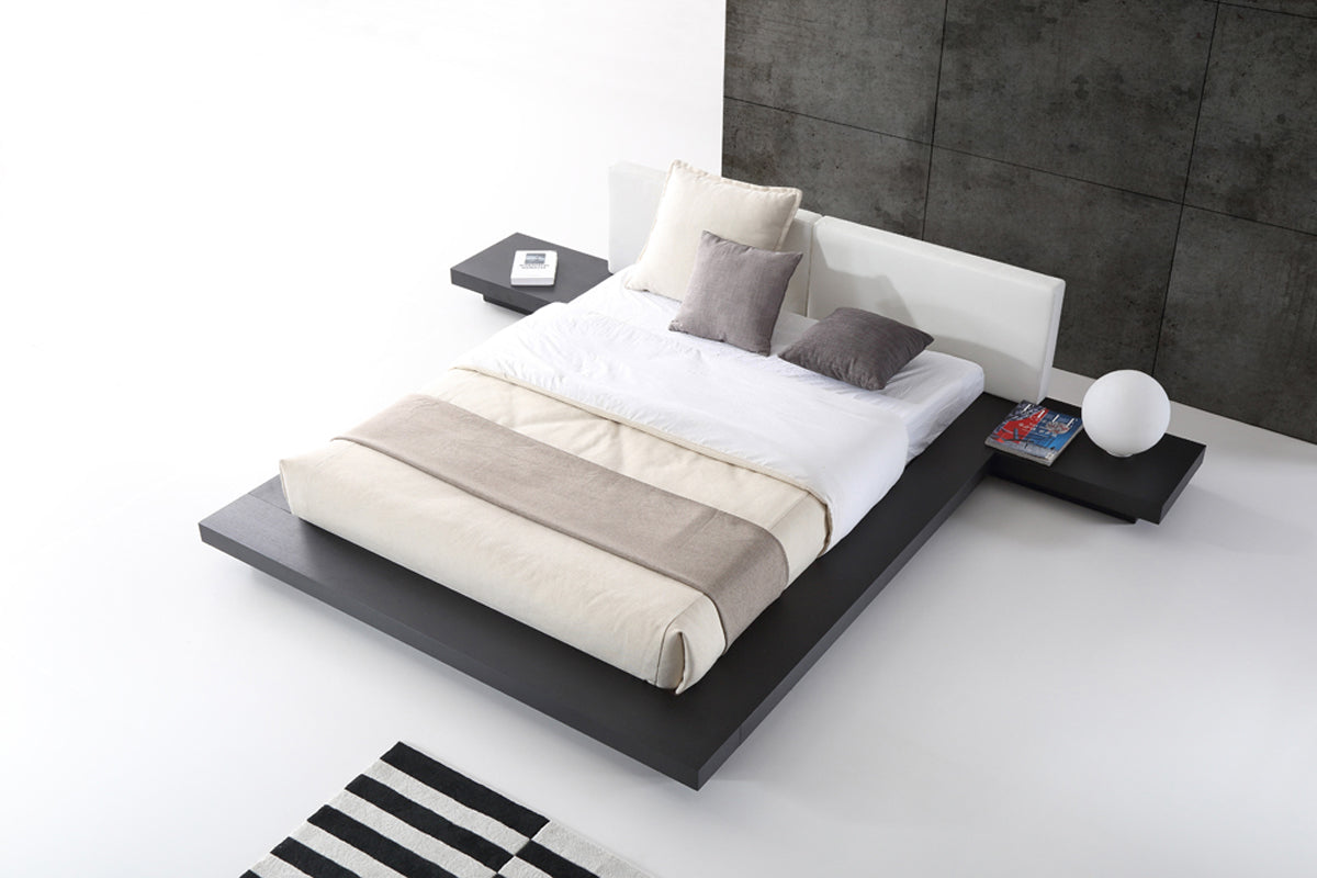 VIG Furniture Modrest Opal Wenge White Platform Bed