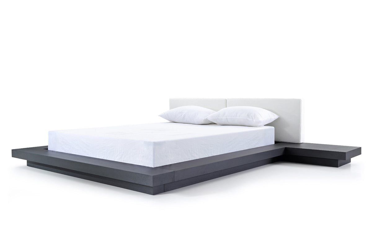 VIG Furniture Modrest Opal Wenge White Platform Bed