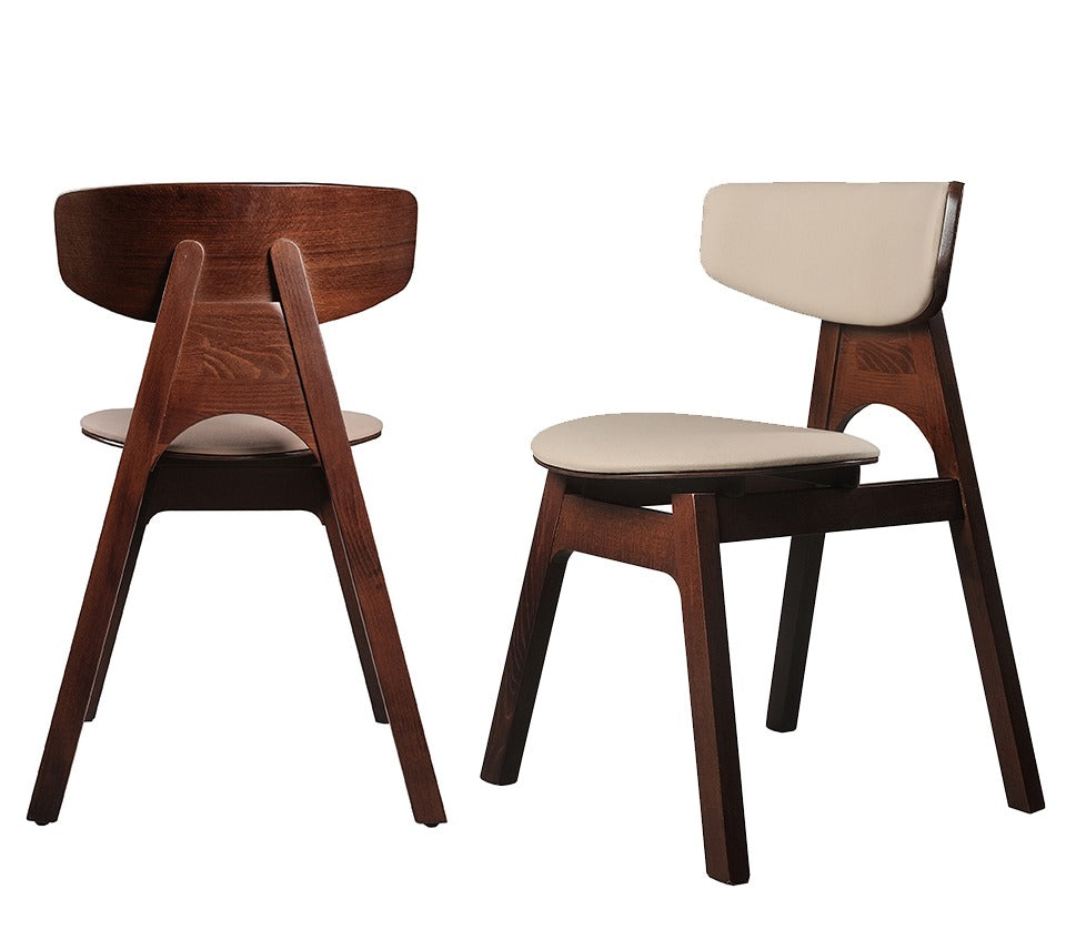 VIG Furniture Modrest Beeler Light Grey Dining Chair Set of 2