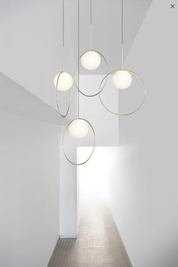 Pablo Designs Bola Halo Pendant | Loftmodern 1