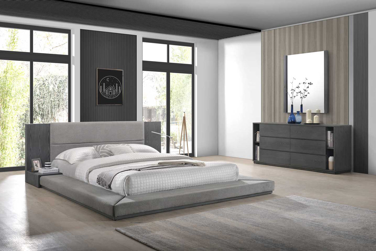 VIG Furniture Nova Domus Jagger Grey Bed