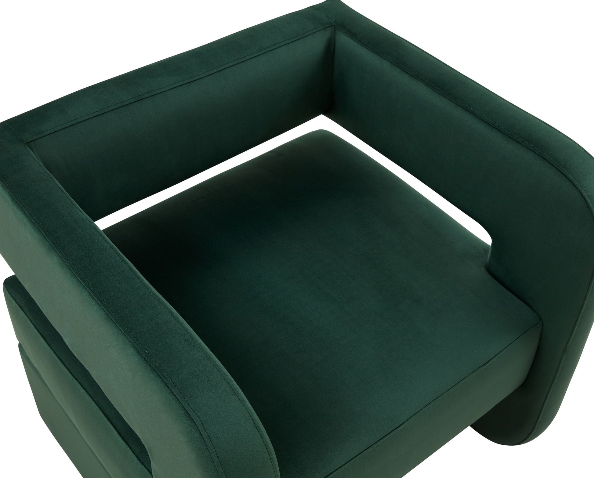 VIG Furniture Modrest Brenda Dark Green Accent Chair