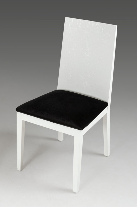 VIG Furniture Bridget White Dining Chair Set of 2