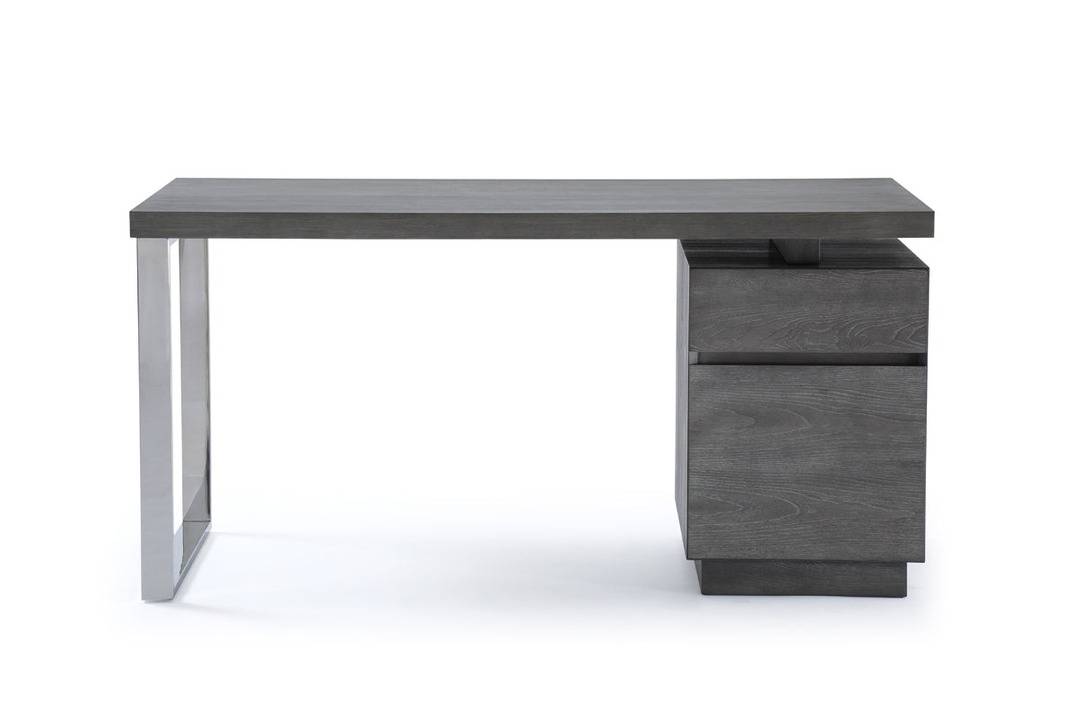 VIG Furniture Modrest Carson Grey Elm Desk