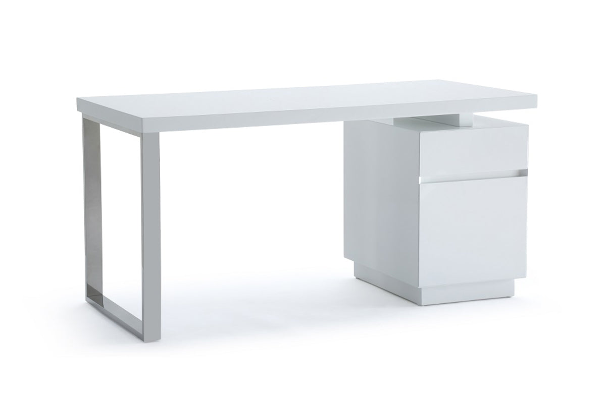VIG Furniture Modrest Carson White Desk