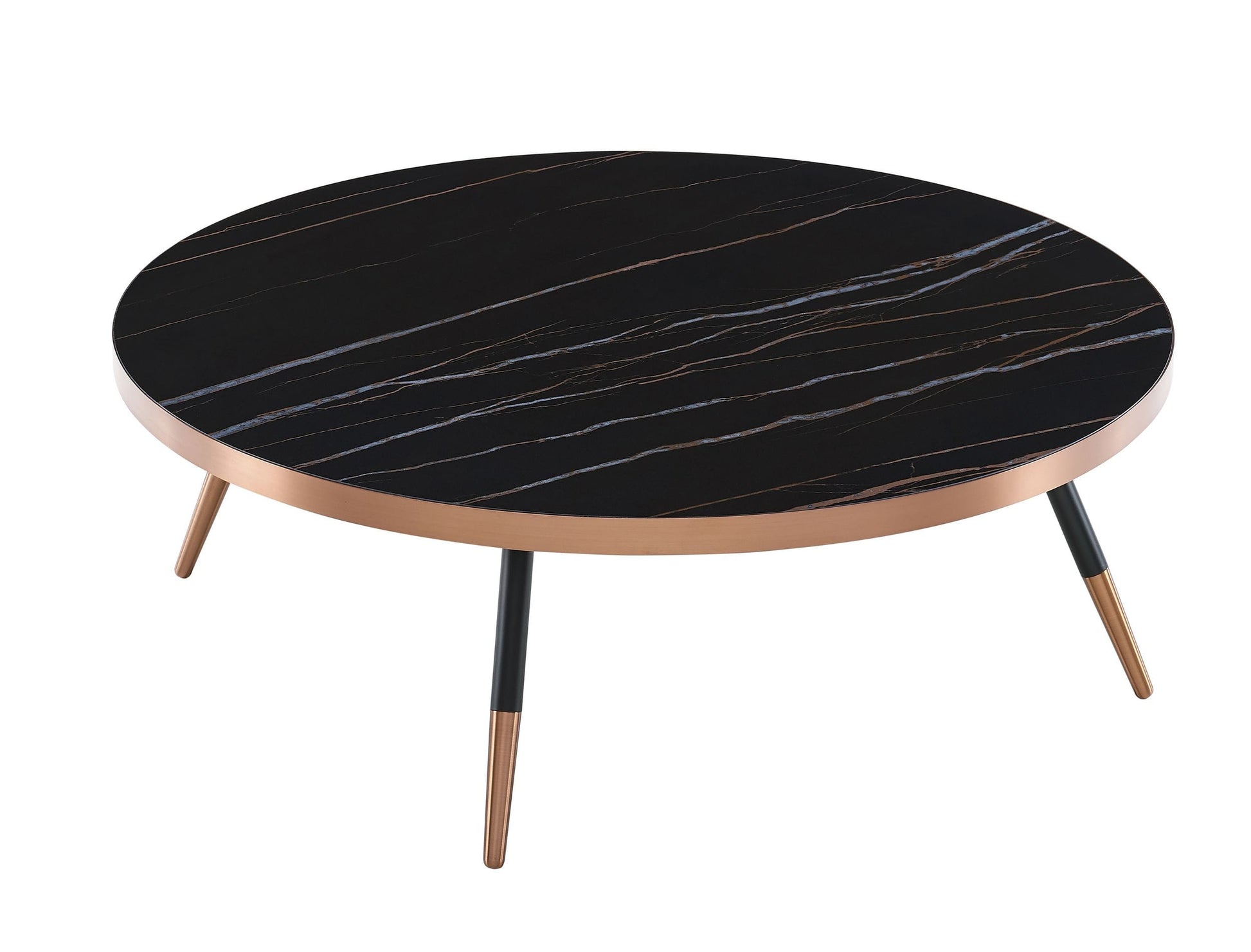 VIG Furniture Modrest Cayson Black Ceramic Coffee Table