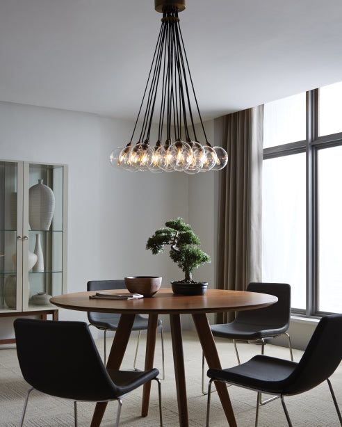 Tech Lighting Gambit Chandelier 19 light LED