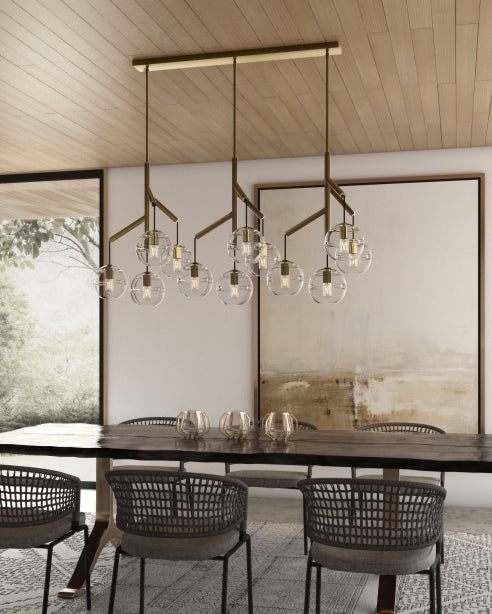 Sedona Triple Chandelier | Visual Comfort Modern
