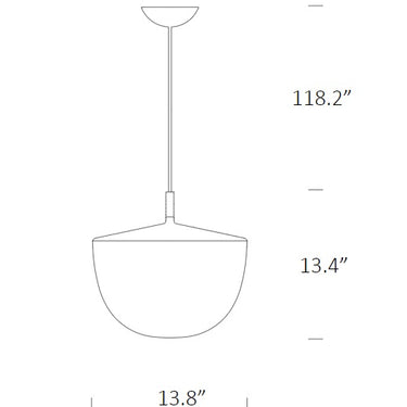 FontanaArte Cheshire Suspension Light