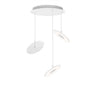 Circa 3-Light LED Chandelier – Adjustable Modern Pendant Lighting by Pablo Designs