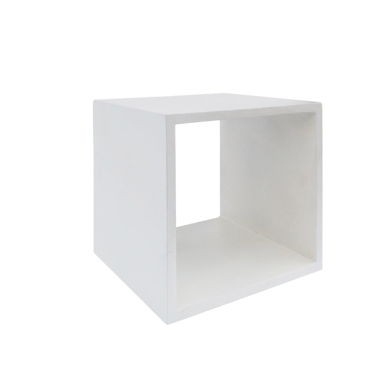 VIG Furniture Modrest Diaz White Concrete End Table