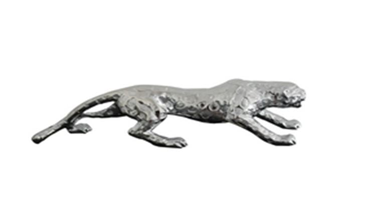 VIG Furniture Modrest Jaguar Silver Sculpture 24"
