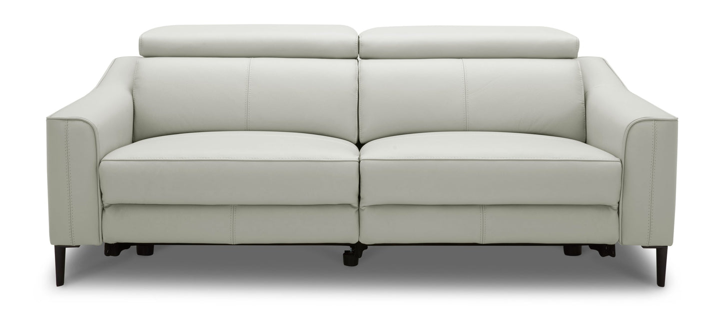 VIG Furniture Divani Casa Eden Grey Leather Sofa Set