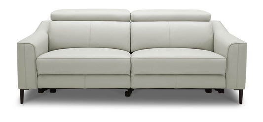 VIG Furniture Divani Casa Eden Grey Leather Sofa