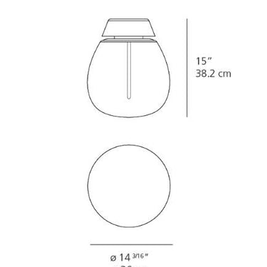 Artemide Empatia 36 Wall/Ceiling Light for Living Room