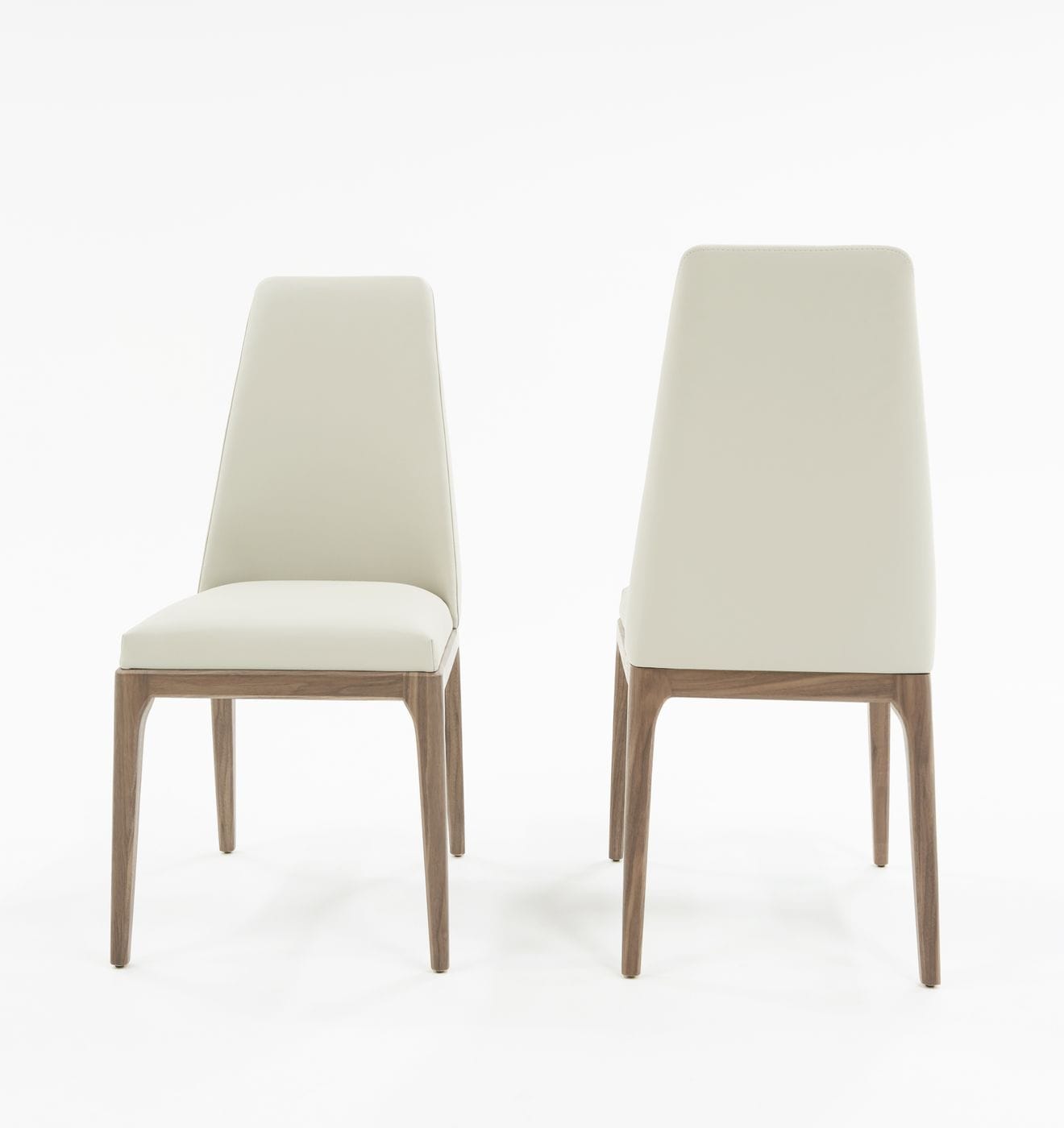 VIG Furniture Modrest Encino Grey Walnut Dining Chair Set of 2