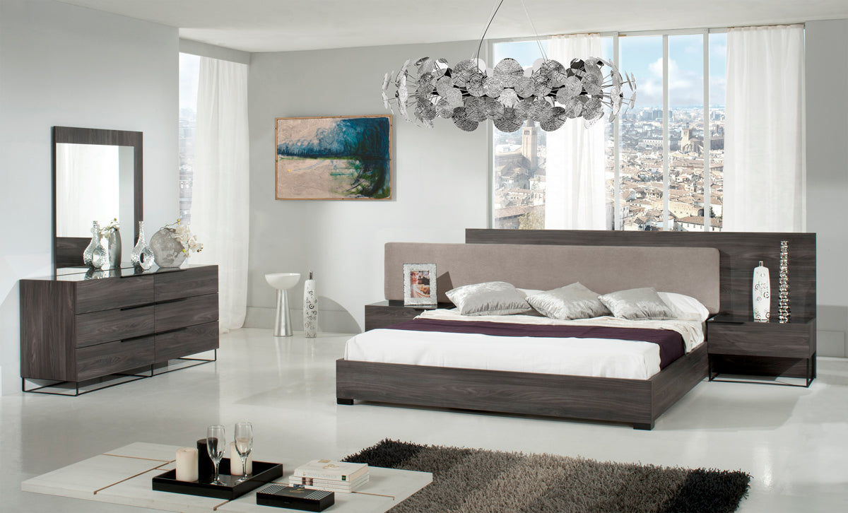 VIG Furniture Nova Domus Enzo Italian Grey Oak Mirror