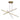 Aged Brass Linear LED Pendant for Dining & Kitchen: Visual Comfort Essence Trio
