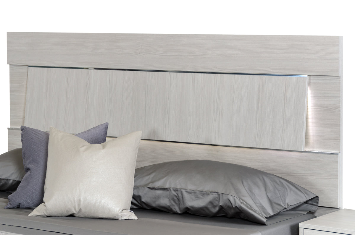 VIG Furniture Modrest Ethan Italian Grey Bed