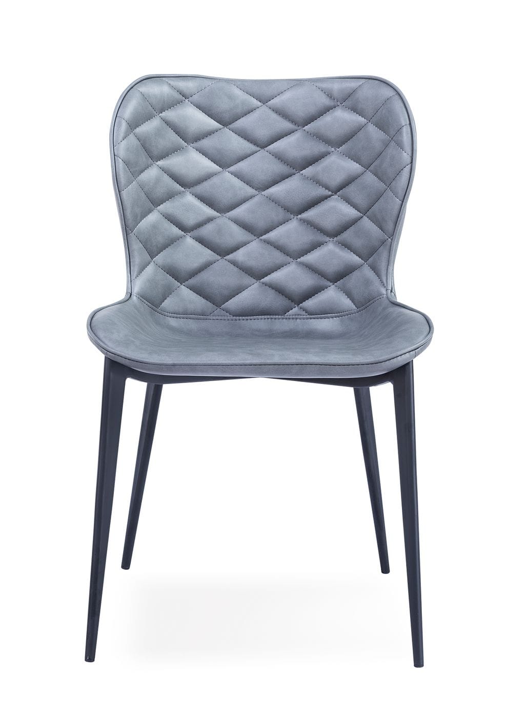 VIG Furniture Modrest Felicia Grey Black Dining Chair Set of 2