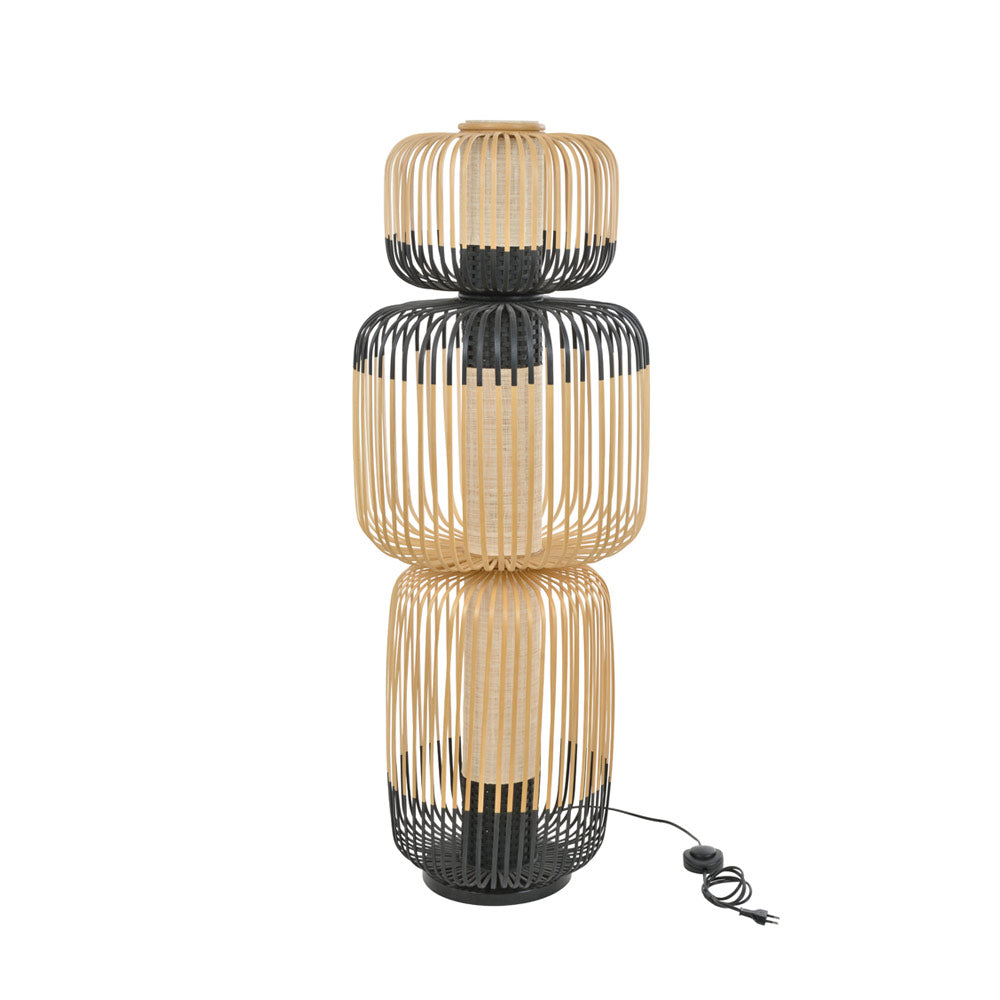 Bamboo 3-Light Floor Lamp by Forestier