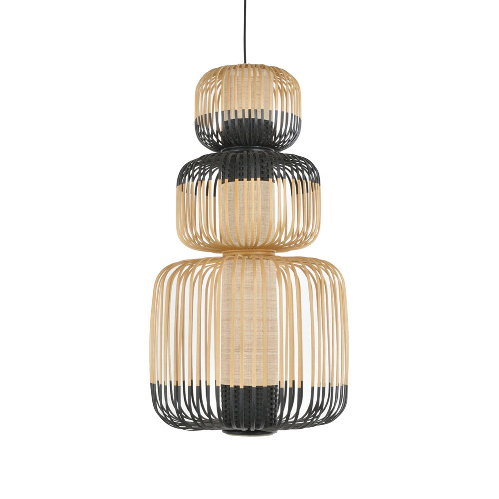Bamboo 3-Light Pendant by Forestier
