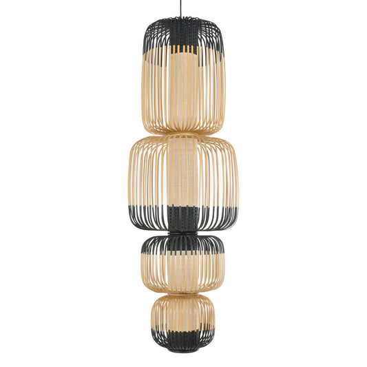 Bamboo 4-Light Pendant by Forestier